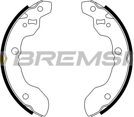 Bremsi GF0921 - Set saboti frana allinparts.ro