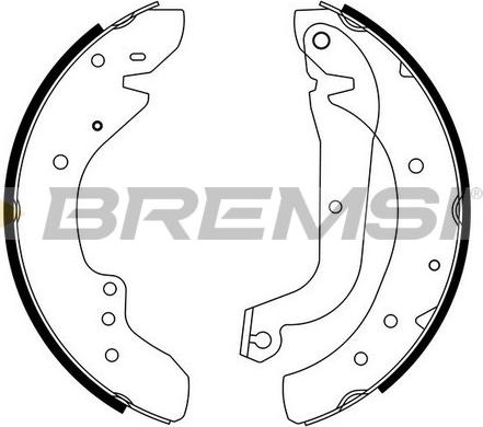 Bremsi GF0179 - Set saboti frana allinparts.ro