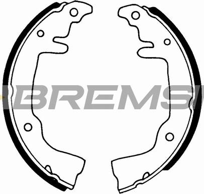 Bremsi GF0371 - Set saboti frana - allinparts.ro