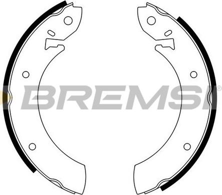 Bremsi GF0206 - Set saboti frana - allinparts.ro