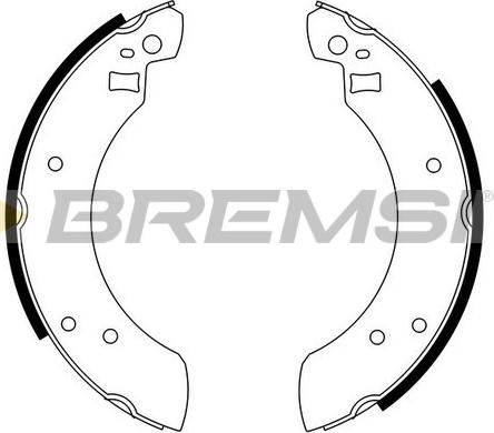 Bremsi GF0201 - Set saboti frana allinparts.ro