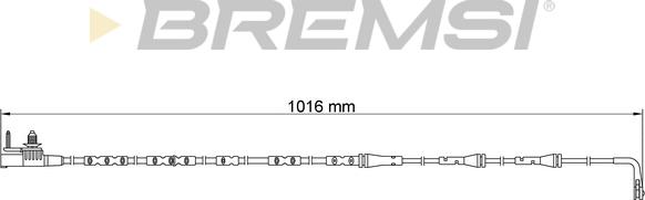 Bremsi WI0932 - Senzor de avertizare,uzura placute de frana - allinparts.ro
