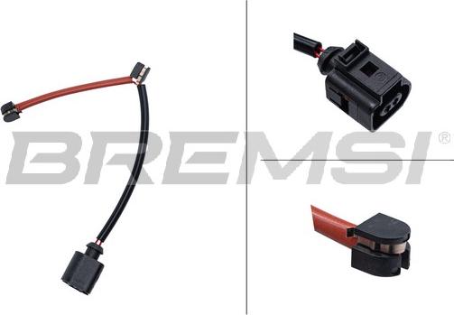 Bremsi WI0405 - Senzor de avertizare,uzura placute de frana allinparts.ro