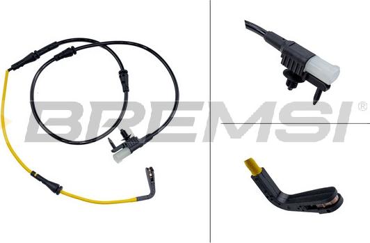 Bremsi WI0419 - Senzor de avertizare,uzura placute de frana allinparts.ro