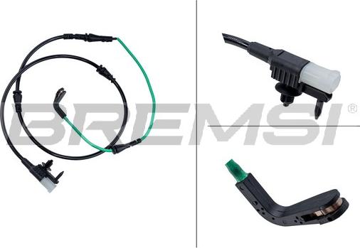 Bremsi WI0417 - Senzor de avertizare,uzura placute de frana - allinparts.ro