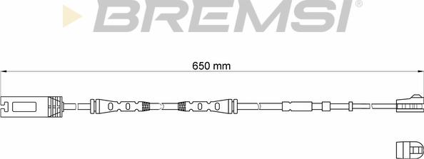 Bremsi WI0689 - Senzor de avertizare,uzura placute de frana - allinparts.ro