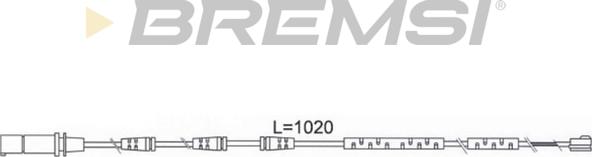 Bremsi WI0686 - Senzor de avertizare,uzura placute de frana - allinparts.ro