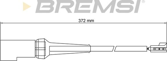 Bremsi WI0799 - Senzor de avertizare,uzura placute de frana - allinparts.ro