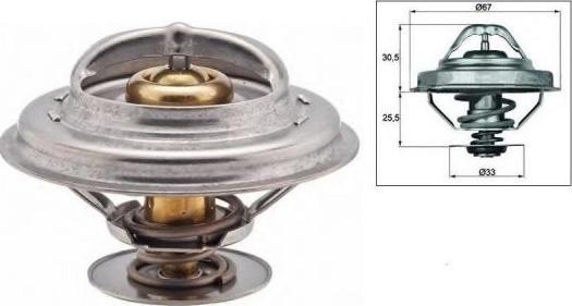 BTAP BBE902-001 - Termostat,lichid racire - allinparts.ro