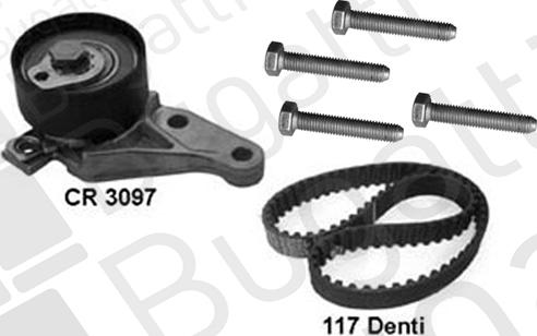 BUGATTI BKCD0568 - Set curea de distributie allinparts.ro