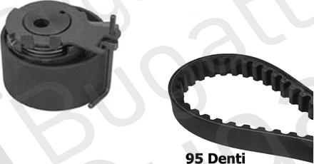 BUGATTI BKCD0575 - Set curea de distributie allinparts.ro