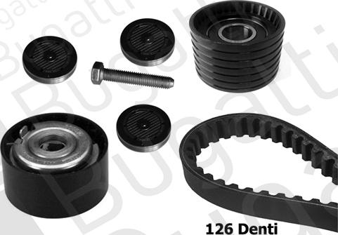 BUGATTI BKCD0143 - Set curea de distributie allinparts.ro