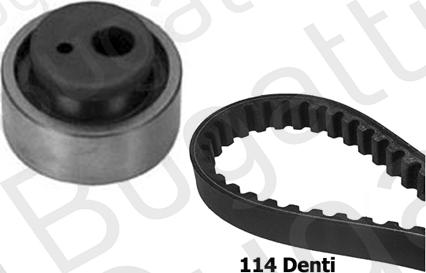 BUGATTI BKCD0103 - Set curea de distributie allinparts.ro