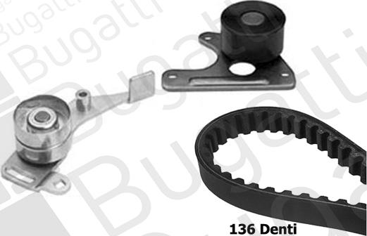 BUGATTI BKCD0116 - Set curea de distributie allinparts.ro