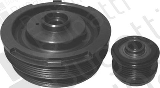 BUGATTI BPSD1040-ND - Fulie curea, arbore cotit - allinparts.ro