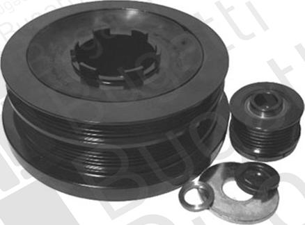 BUGATTI BPSD1042A-ND - Fulie curea, arbore cotit - allinparts.ro