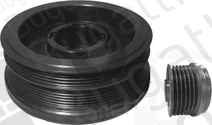 BUGATTI BPSD1065A-ND - Fulie curea, arbore cotit - allinparts.ro