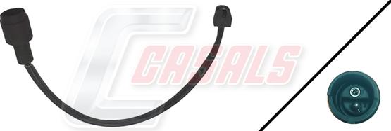 Casals 50061 - Senzor de avertizare,uzura placute de frana - allinparts.ro