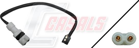 Casals 50101 - Senzor de avertizare,uzura placute de frana allinparts.ro