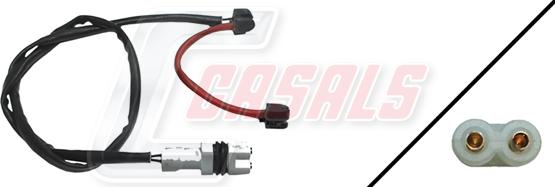Casals 50110 - Senzor de avertizare,uzura placute de frana - allinparts.ro