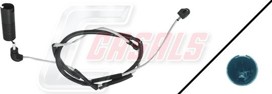 Casals 50134 - Senzor de avertizare,uzura placute de frana - allinparts.ro