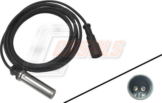 Casals 50387 - Senzor,turatie roata - allinparts.ro