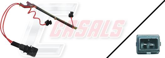 Casals 50246 - Senzor de avertizare,uzura placute de frana allinparts.ro