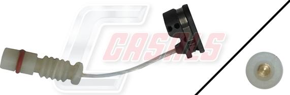 Casals 50215 - Senzor de avertizare,uzura placute de frana - allinparts.ro
