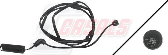 Casals 50233 - Senzor de avertizare,uzura placute de frana - allinparts.ro