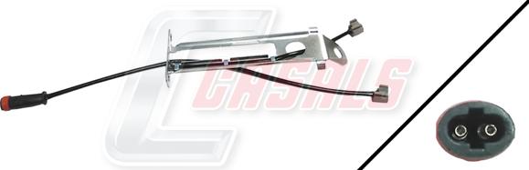 Casals 50237 - Senzor de avertizare,uzura placute de frana - allinparts.ro