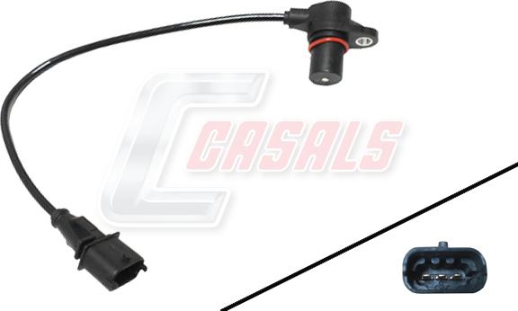 Casals 65464 - Senzor,turatie allinparts.ro