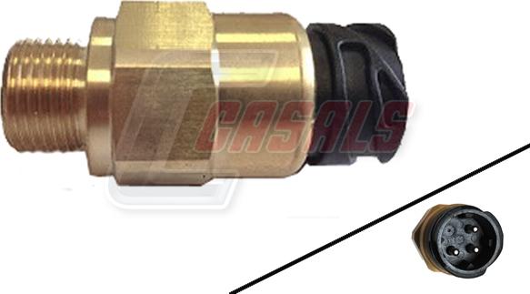Casals 65119 - Senzor,presiune ulei allinparts.ro