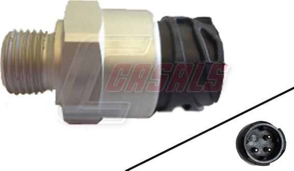 Casals 65115 - Senzor,sistem supraalimentare - allinparts.ro