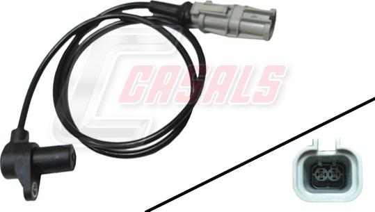 Casals 65327 - Senzor impulsuri, arbore cotit allinparts.ro