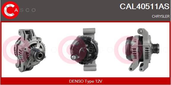 Casco CAL40511AS - Generator / Alternator - allinparts.ro
