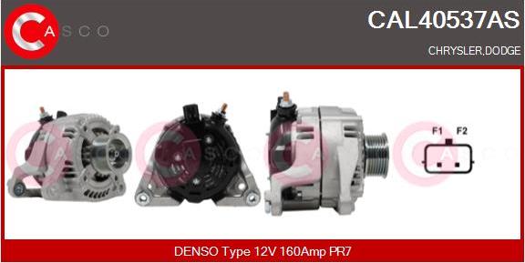 Casco CAL40537AS - Generator / Alternator - allinparts.ro