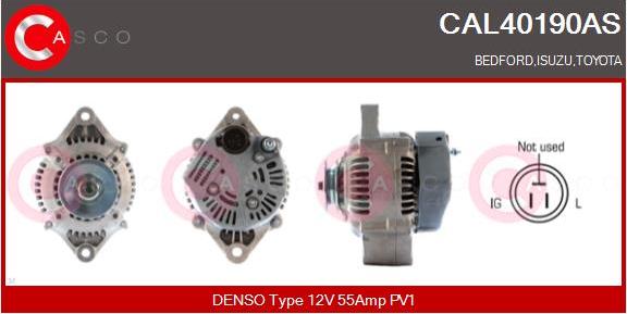 Casco CAL40190AS - Generator / Alternator allinparts.ro