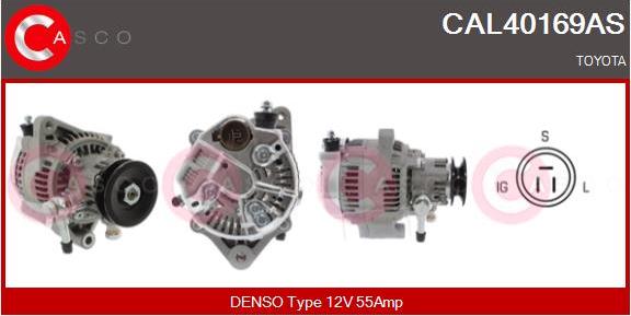 Casco CAL40169AS - Generator / Alternator allinparts.ro