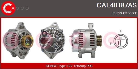 Casco CAL40187AS - Generator / Alternator allinparts.ro