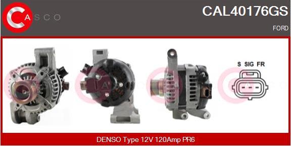 Casco CAL40176GS - Generator / Alternator - allinparts.ro