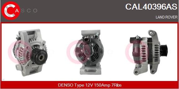 Casco CAL40396AS - Generator / Alternator allinparts.ro