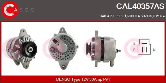 Casco CAL40357AS - Generator / Alternator - allinparts.ro