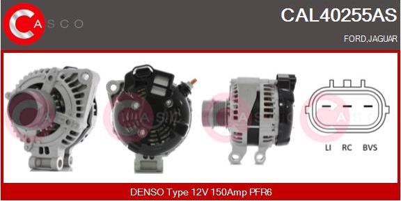 Casco CAL40255AS - Generator / Alternator allinparts.ro
