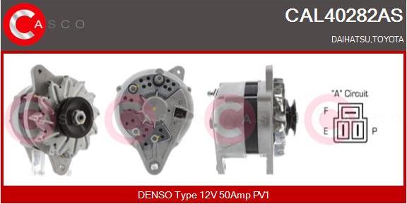 Casco CAL40282AS - Generator / Alternator allinparts.ro