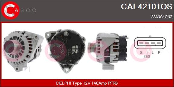 Casco CAL42101OS - Generator / Alternator allinparts.ro