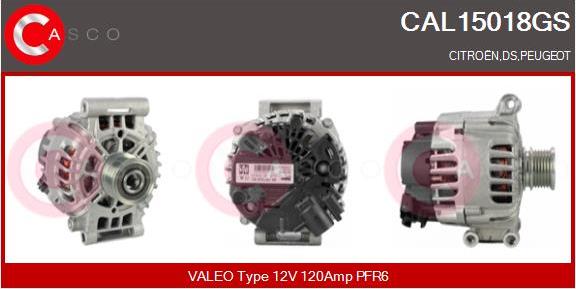 Casco CAL15018GS - Generator / Alternator allinparts.ro