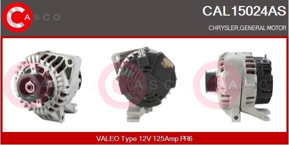 Casco CAL15024AS - Generator / Alternator - allinparts.ro