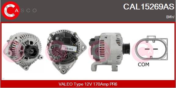 Casco CAL15269AS - Generator / Alternator - allinparts.ro