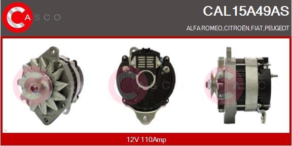 Casco CAL15A49AS - Generator / Alternator allinparts.ro