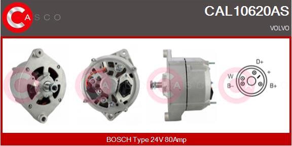 Casco CAL10620AS - Generator / Alternator allinparts.ro